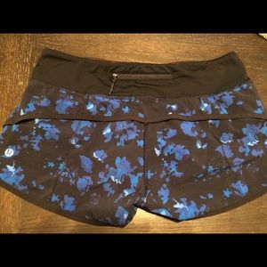 Lululemon Dandy Digie Speed Shorts, 6
